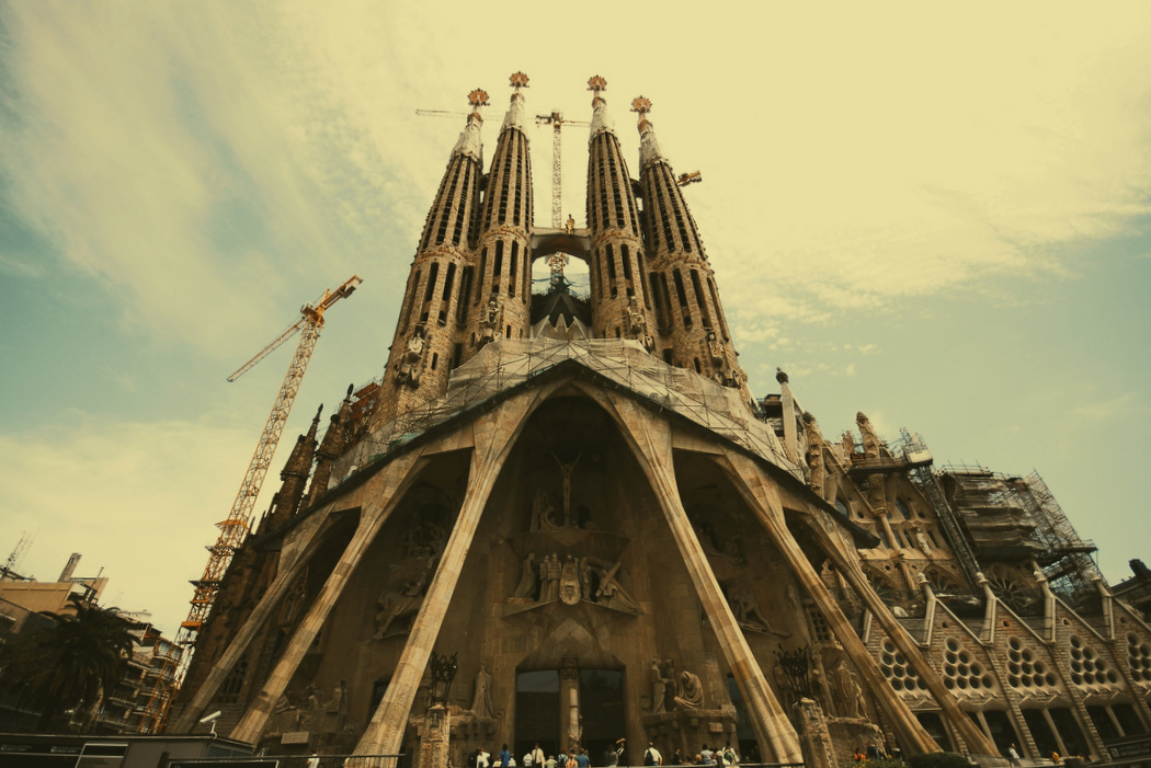 La Sagrada Familia - Barselona - Antoni Gaudi Fotoğraf : Oylum Yüksel