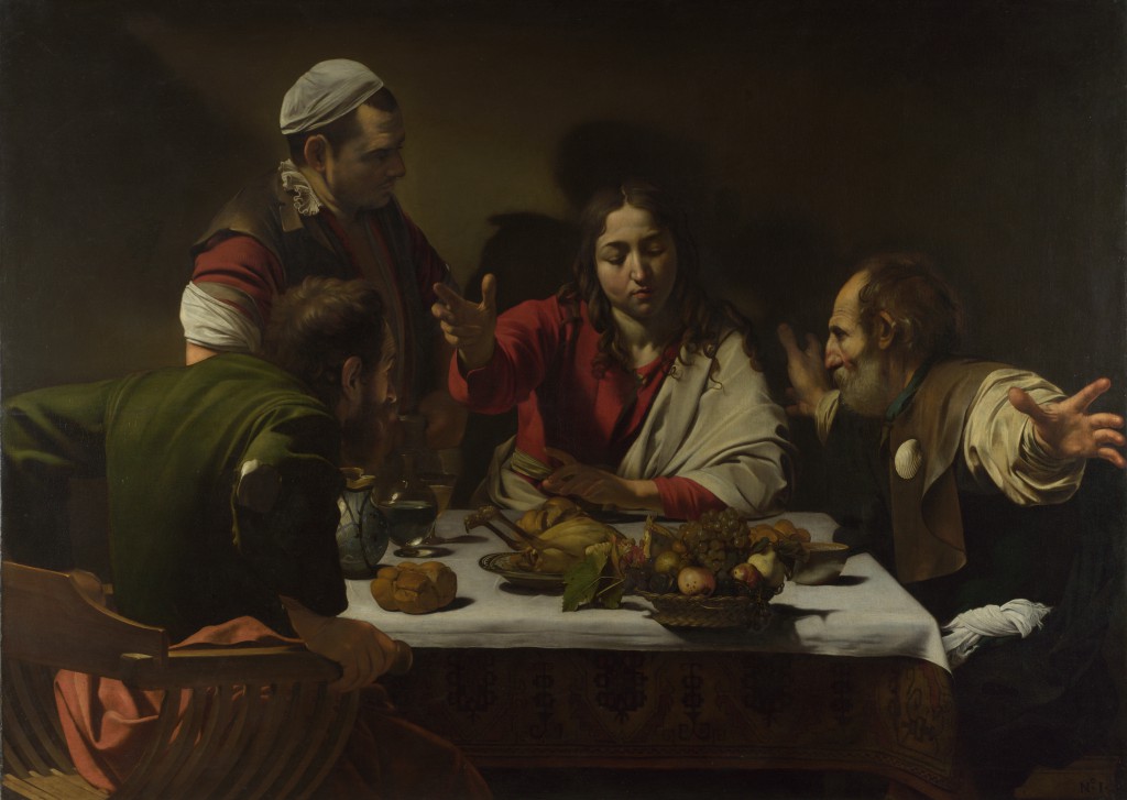 1602-3_Caravaggio,Supper_at_Emmaus_National_Gallery,_London
