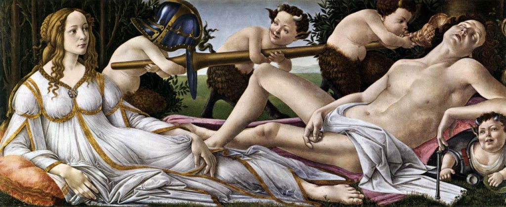 Sandro Botticelli-Venus and Mars