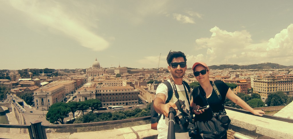 Castel Angelo'dan Vatikan - 2014