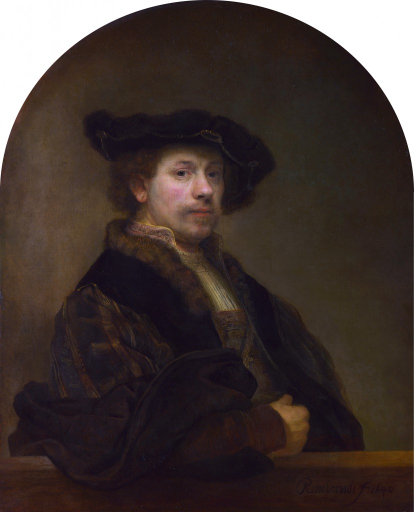 self portrait at the age of 34 rembrandt