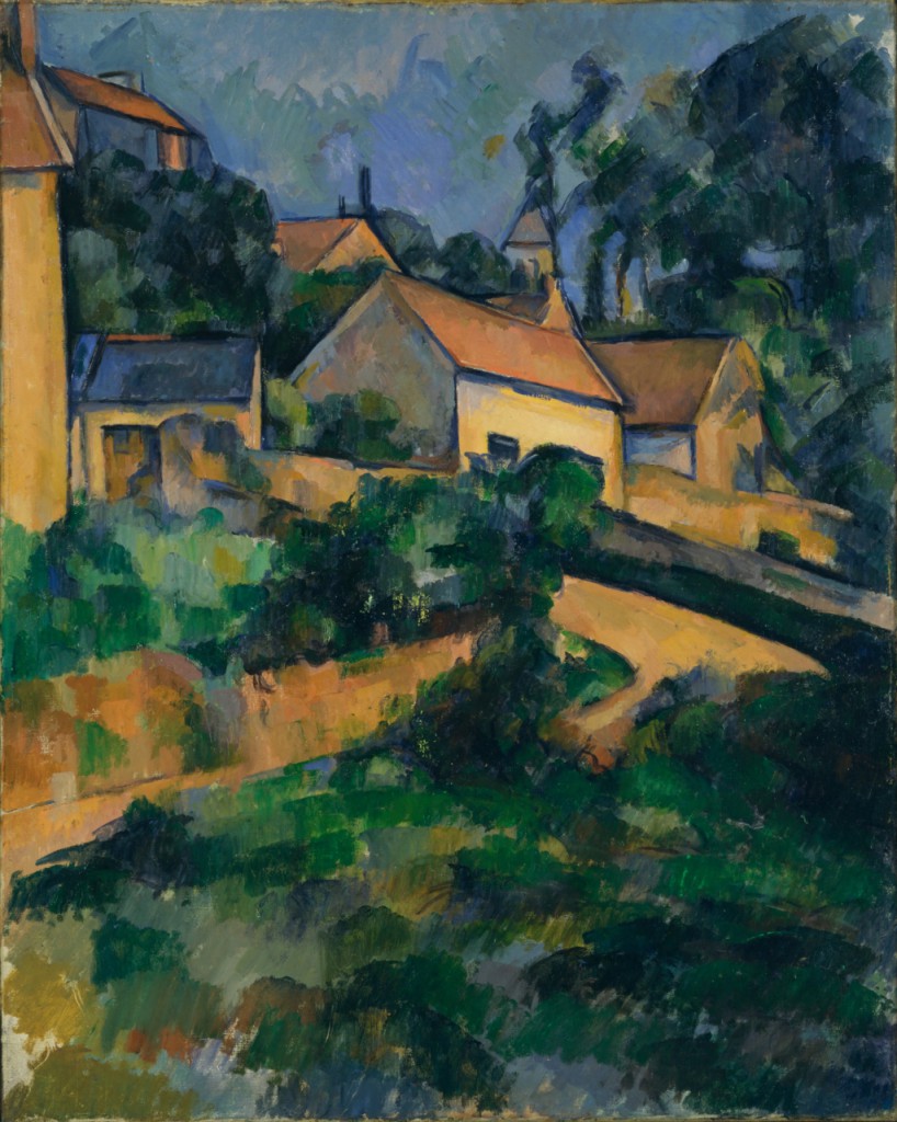 Paul Cezanne - Turning Road at Montgeroult (1898)