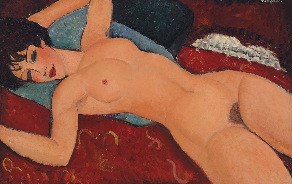 Nu couché - Red Nude (1917)
