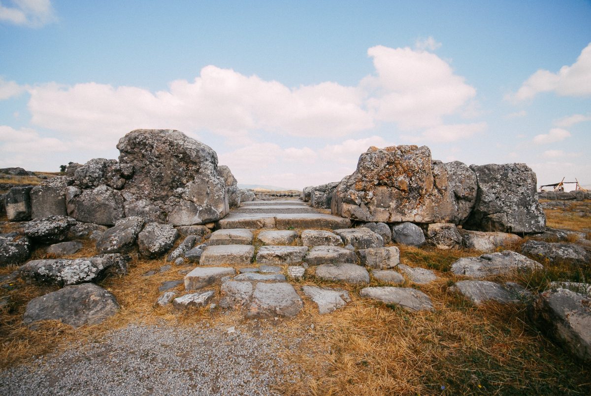 Hattuşa - Büyük Tapınak girişi