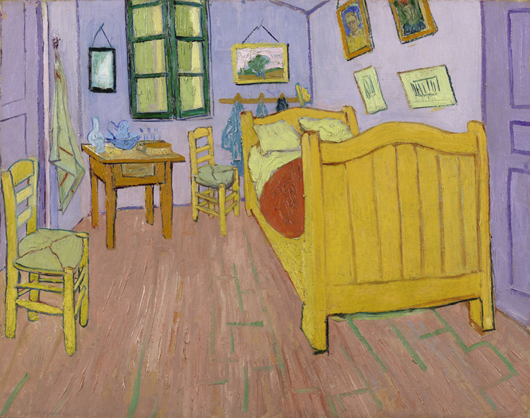 The Bedroom, Vincent Van Gogh, Van Gogh Museum, Amsterdam, Hollanda