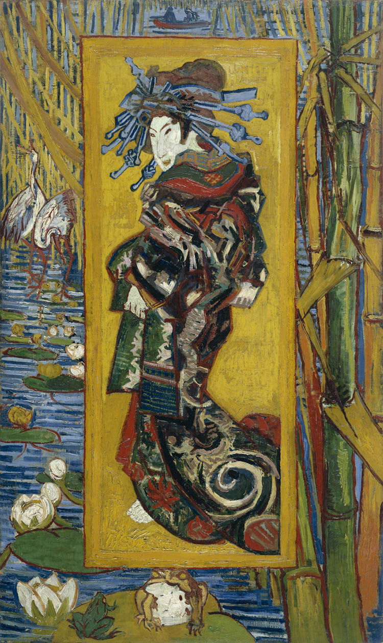 The Courtesan, Vincent Van Gogh, Van Gogh Museum, Amsterdam, Hollanda