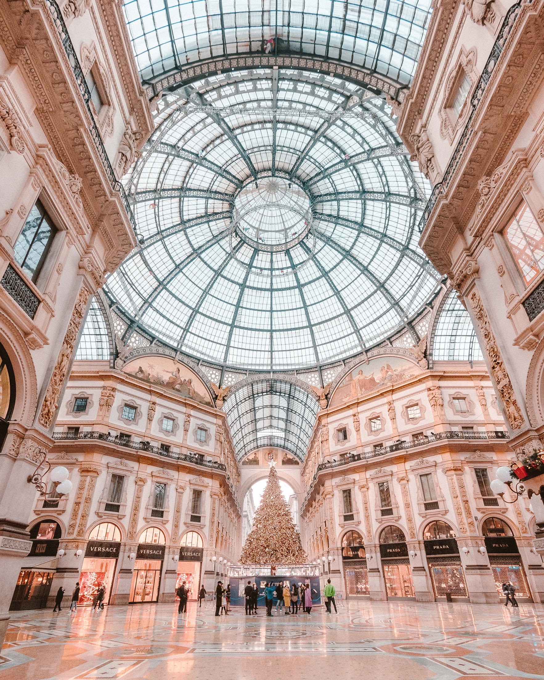 Galleria Vittorio Emanuele II in Milan  Italy - Fine Art Photography by  Nico Trinkhaus
