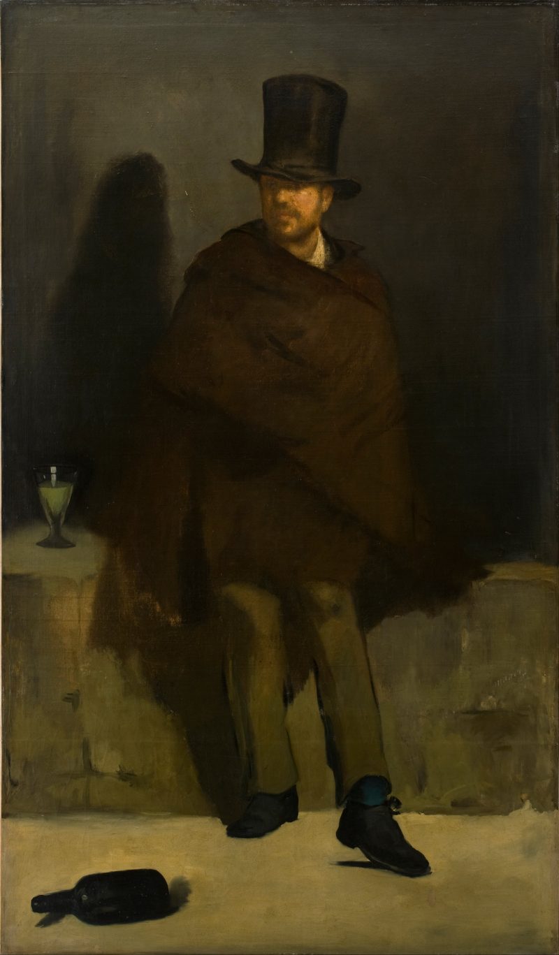 Edouard Manet'in hayatı ve resimleri ansinthe drinker